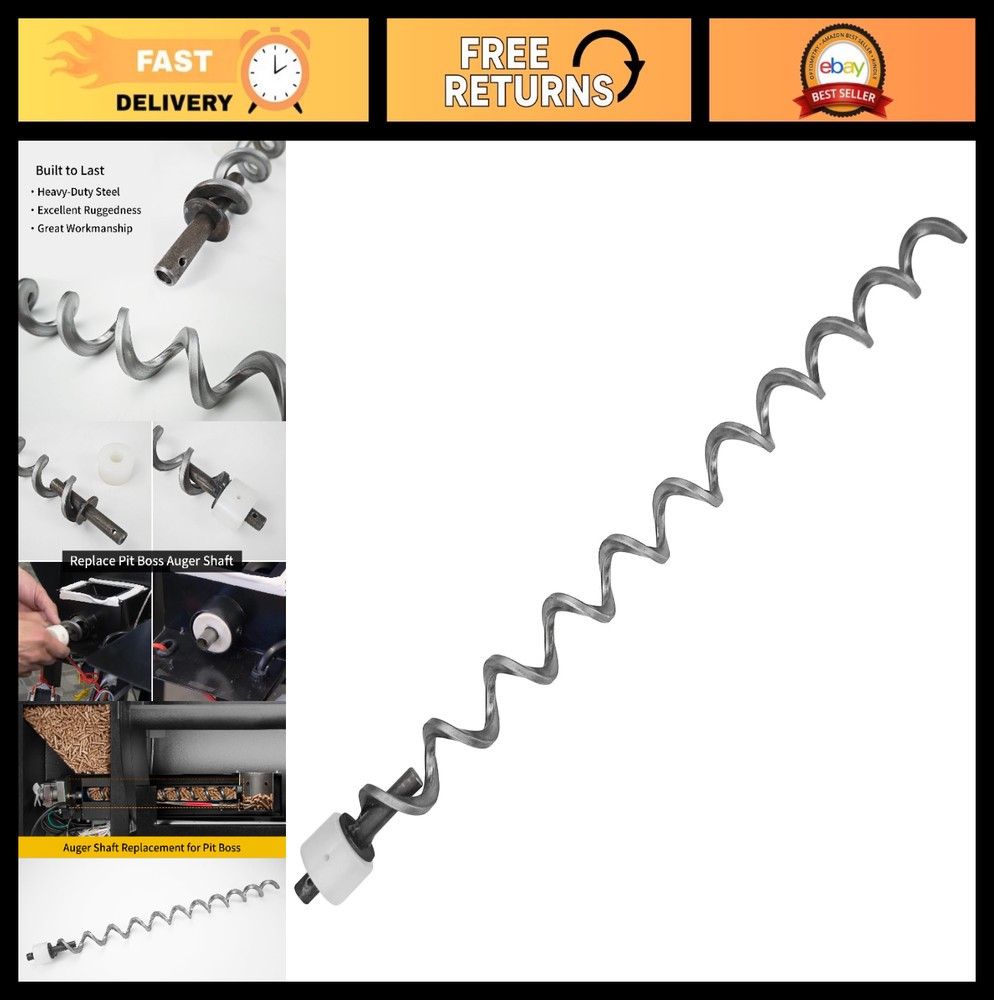 23″ Pellet Auger Replacement for Austin XL 1000 1100 1150 1600 BBQ Grill Parts