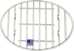 Hunsaker Oval Roasting Rack, Heavy Duty 304 SS – Fits 13″ Oval Roasting Pans – P