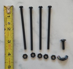 NIP Char-broil gas grill side shelf attachment hardware kit # 4152167