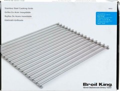 Broil King Signet & Crown Stainless Steel Grates 2 Piece Set 15″ x 25 1/2″