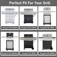 Grill Replacement Parts for Nexgrill 4 Burner 720-0830H 720-0783E 720-0888 720-0
