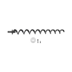 Grill Spiral Drill Shaft 23 inch Push Rod Kit for Pitboss 1100PS1 Pro S 1100
