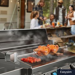 Stainless Steel Grill Rotisserie Motor 4W 40 lb Capacity Waterproof Switch