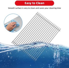 SettleDown Grill Grates 304 SS for Weber Genesis II E-310 E-335 #R034