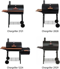 Porcelain Cast Iron Grill Grates for Chargriller – 19-3/4″ x 27″, 4-Pack