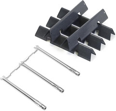 7636 Flavorizer Bars 69787 Burners Replacement for Weber Spirit S310 E320 SP330