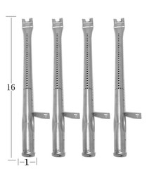 Replacement Burner For Mr. Steak MS-5B-PG, Gas Models, 4PK