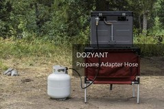 Durable 5ft Propane Adapter for Lanterns, Grills – 1 lb to 20 lb Fuel Solution