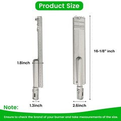 1 PCS 16516 Stainless Steel Burner 161/8 Heavy Duty Grill Replacement Part