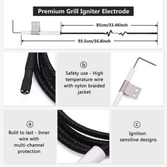 Grill Replacement Parts for Nexgrill 5 Burner 7200888, 7200888N, Nexgrill 4 B…