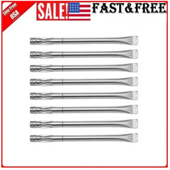 Grill Parts for Bakers and Chefs, Tube Burner Replacement 17 inch Set of 8 New