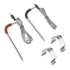 Meat Probe Replacement for Pellet Grills, 2.5mm Plug Temperature Probe