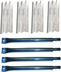 BBQ Grill Heat Shield Plates Burner Tubes 4Pcs Replacement Parts for Broil King