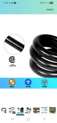 Propane Gas Grill Regulator/Hose, for Weber,sCharbroil,Nexgrill & More,(see Disc