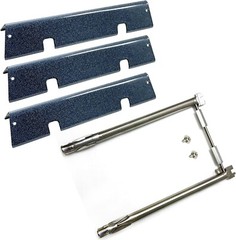 7635 Flavorizer Bars and 69785 Grill Burner Tubes for Weber Spirit I & II 200