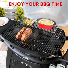 7646 7584 Grill Grates for Weber Q3200 Q320 Q300 Q3000 Q3100 Gas Grills, 17.8…