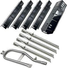 DP146 Heat Plate & Burner Kit for Dyna-Glo DGH450CRP 4-Burner Grill Replacement