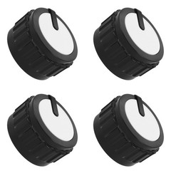 4 Pcs BBQ Stove Knob Grill Control Knobs Replacement Gas Burner