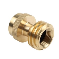 Solid Brass Steak Saver Propane Tank Adapter 1lb To 20lb Grill Bottle Converter