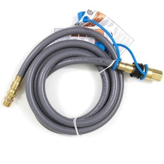 Blaze 10 Ft. Natural Gas/Bulk Propane Hose Quick Disconnect for Gas Grills