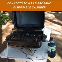 Timsec Propane Gas Grill Control Valve Table Top Regulator M12 x 1.5mm Outlet