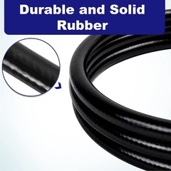 Flame King Propane 12Ft Rv Quick Connect Hose Adapter For 17 Or 22 Blackstone