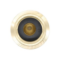 2 Pack Solid Brass Propane Tank Adapter Connector POL To QCC1