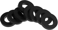 10Pcs Propane Tank Gasket and 10Pcs O-Rings for All Soft Nose P.O.L. Fittings, S