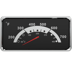 3.6″ Grill Temperature Gauge for Nexgrill 720-0882A 720-0898 720-0864R 720-08…