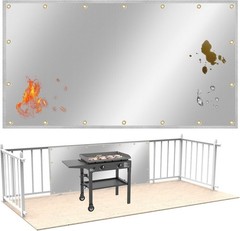 Pro 36x72in Silver Heat Shield, Max 900F, Reflective, Versatile Grill Accessory