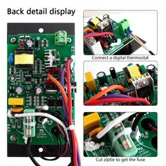 Digital Pro Controller for Traeger Grill Parts Control Panel Replacement with Me