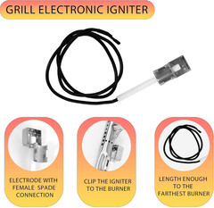 Grill Burners Replacement For Charbroil Performance 2 Burner 463660021 463660421