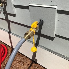 24FT BBQ Natural Gas Line 3/8″ ID Hose Quick Connect for Converted Grill