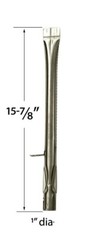 Music City Metals 14331 Stainless Steel Burner Replacement for Gas Grill Model S
