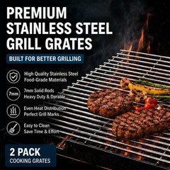 17 Inches Cooking Grates for Home Depot Nexgrill 720-0830H 720-0830D 720-0783…