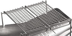 CAMPINGMOON 304 Stainless Steel Cooking Grates (L 9.3 x W 3.5 x H 0.7) for Campi