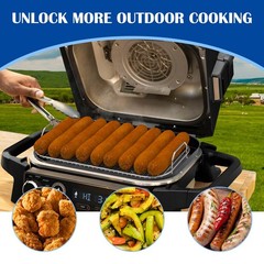17.8″ Griddle Plate Smoke Rack Replacement for Ninja Woodfire OG951 OG850 Grill