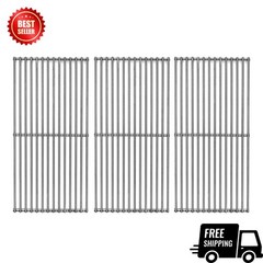 3-Pack 19 1/4″ Stainless Steel Wire Cooking Grates Replacement for Grill