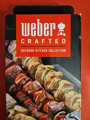 OEM Weber Rotisserie Skewer Set, 6-Pack -Compatible Genesis, Spirit, Summit-NEW