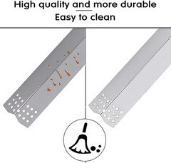 Grill Parts Kit for Nexgrill 5 Burner 720-0882A Gas Grill, Stainless Steel Grill