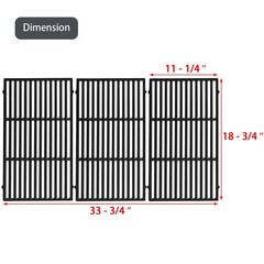 66097 Genesis ii E410 Grill Grates Replacement Parts for Weber Genesis ii 400…