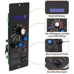 Controlador, repuestos para parrillas de pellets con sensor de temperatura