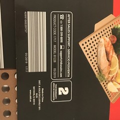Range Master Non-stick Grill Topper 16 X 11” Heavy Duty NIP