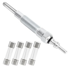 Glow Plug for Wood Pellet Grills, 4pcs 250V Fuses, Replacement for EX4/EX6/EPX6