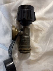 NEW NOB Propane Brass Gas Adapter For Gas Grill With Regulator