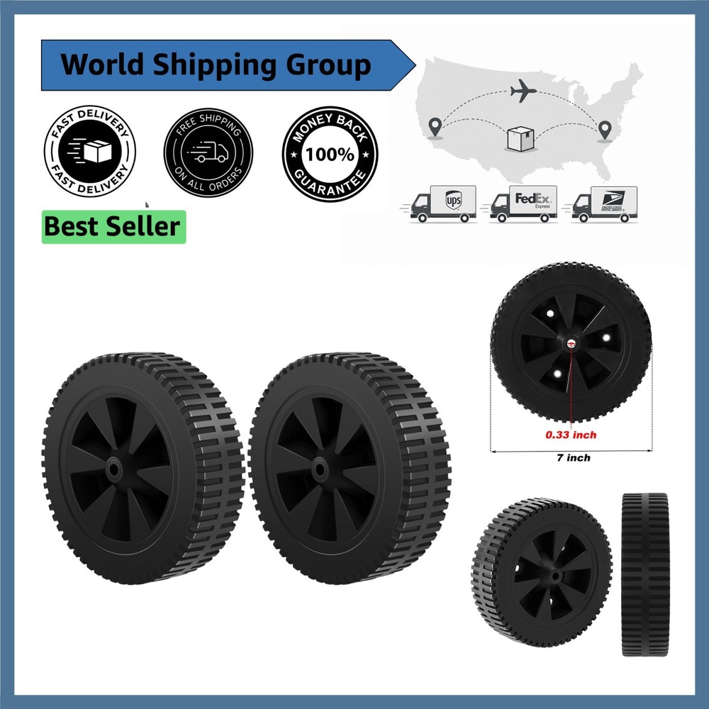 High-Quality 7-Inch Charbroil Grill Wheels – Effortless Mobility Enhancement