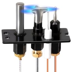 Natural Gas Pilot Assembly Kit for Fireplaces – Thermocouple, Thermopile & Tubin