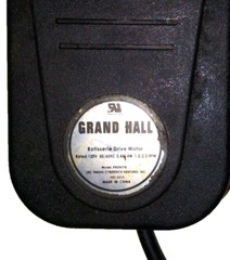 Grand Hall Rotisserie Drive Motor BBQ Rotisserie Part # P80N7B 120V 60Hz