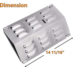 Stainless Steel Grill Flavorizer Bar Replacement for Weber 9201 and Gas Go-Anywh