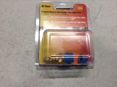 Mr. Heater F276328 1/4 in. Dia. Brass Male Pipe Thread x Excess Flow Male Plug